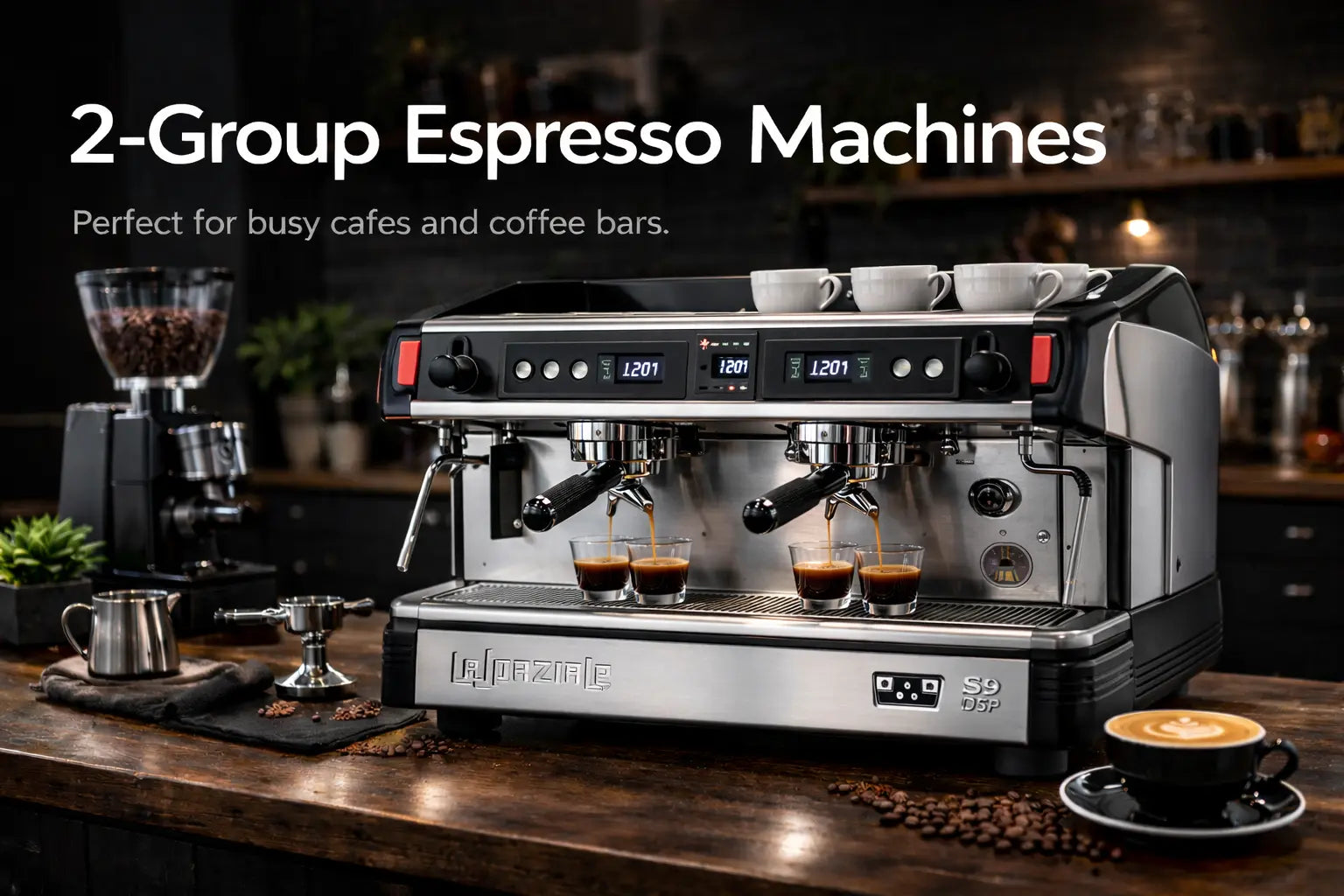 Best 2 Group Espresso Machine for Cafés & Coffee Shops – Prime Brew Supply