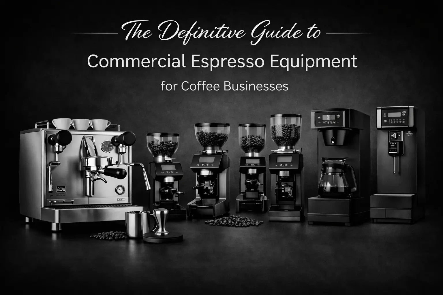 The Definitive Guide to Commercial Espresso Equipment for Coffee Businesses Prime Brew Supply