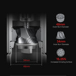 Z4 Manual Coffee Grinder – 48mm Stainless Steel Burr Lastaforest
