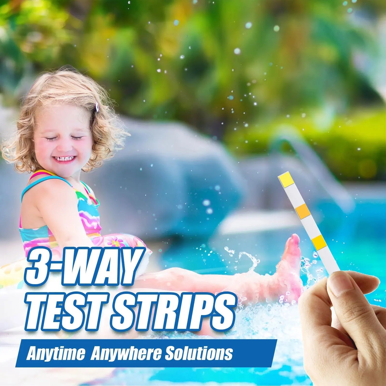 3-In-1 Ph Test, Paper Pool Water Quality Total Alkalinity Hardness Pool Clean Water Ph Test Strip V.I.P Digital Presence