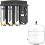 Everpure EV9975-63 EZ-RO 375/2G-BL Blended Reverse Osmosis System with White 2 Gallon Tank - 375 GPD Everpure