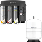 Everpure EV9975-64 EZ-RO 375/5G-BL Blended Reverse Osmosis System with White 5 Gallon Tank - 375 GPD Everpure