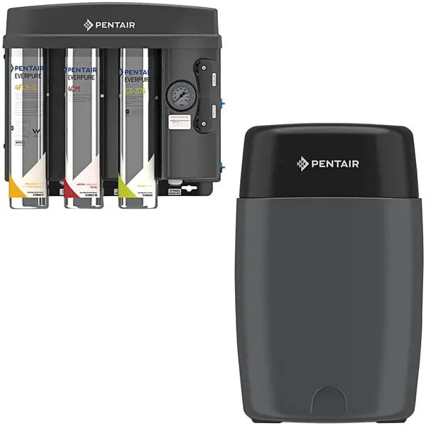 Everpure EV9975-68 EZ-RO 375/30ATM Reverse Osmosis System with Black Atmospheric 30 Gallon Tank - 375 GPD Everpure
