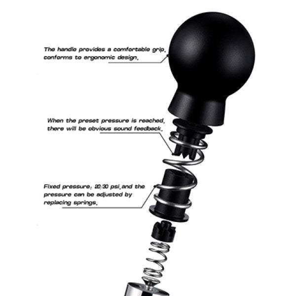 Snowman Constant Force Tamper 58mm Lastaforest