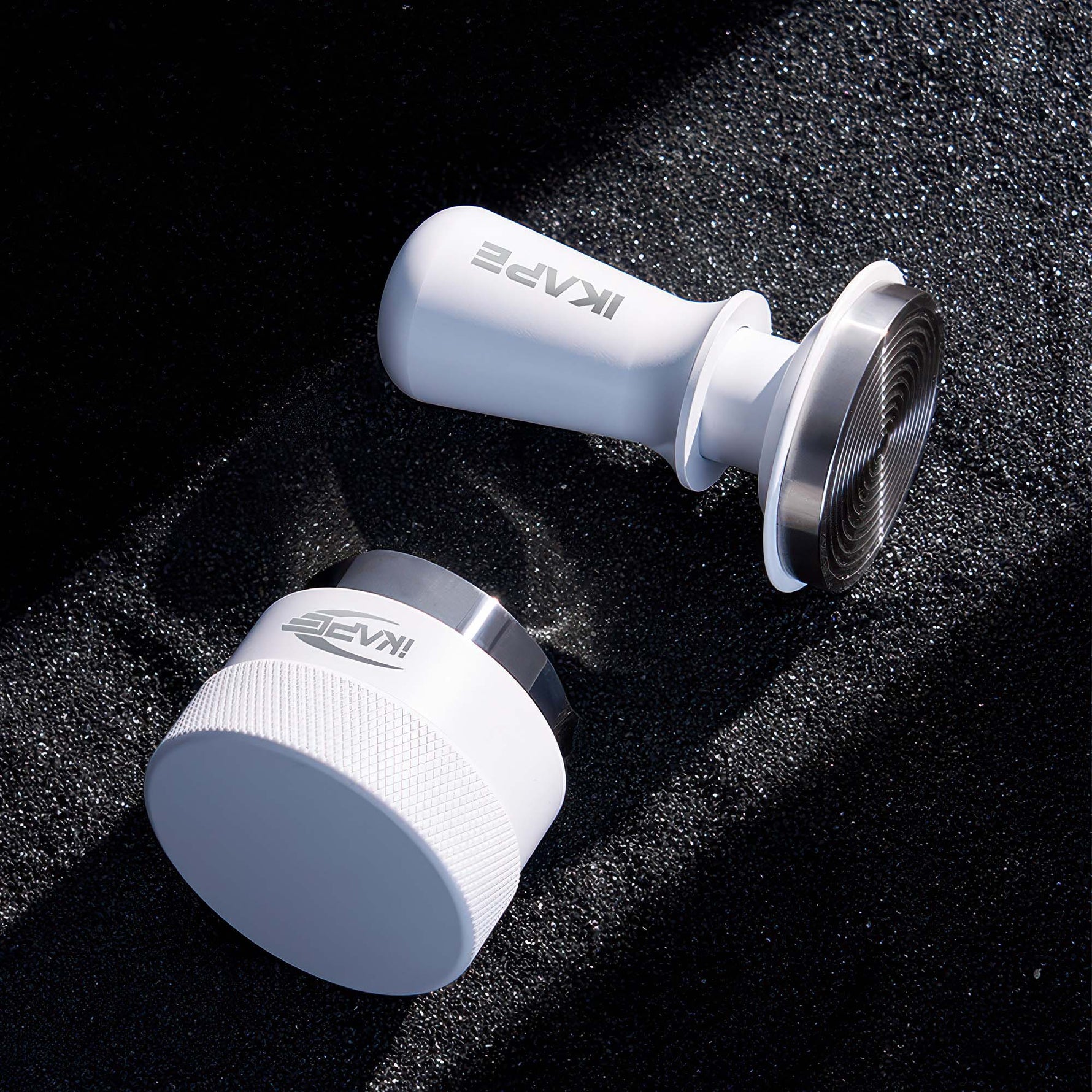 Espresso White Tamper & Distributor Lastaforest