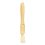 Coffee powder cleaning brush pig hair solid wood residue round head brush coffee machine bean grinder cleaning brush V.I.P Digital Presence