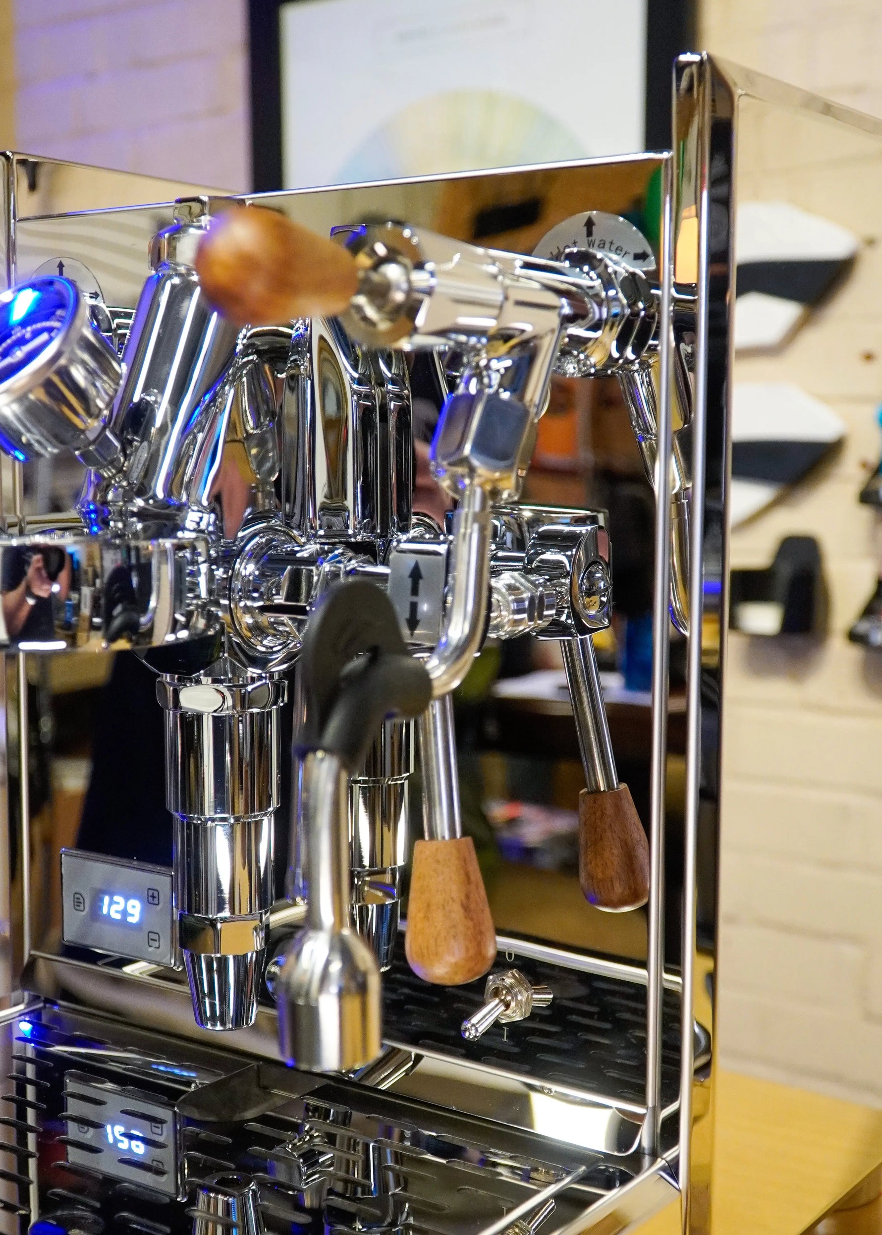 Turin Gallatin R HX Espresso Machine with Rotary Pump & PID & Flow Control Espresso Outlet LLC