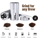 Coast Roast Manual Coffee Grinder – Ceramic Burr, Portable Coast Roast Organic Coffee