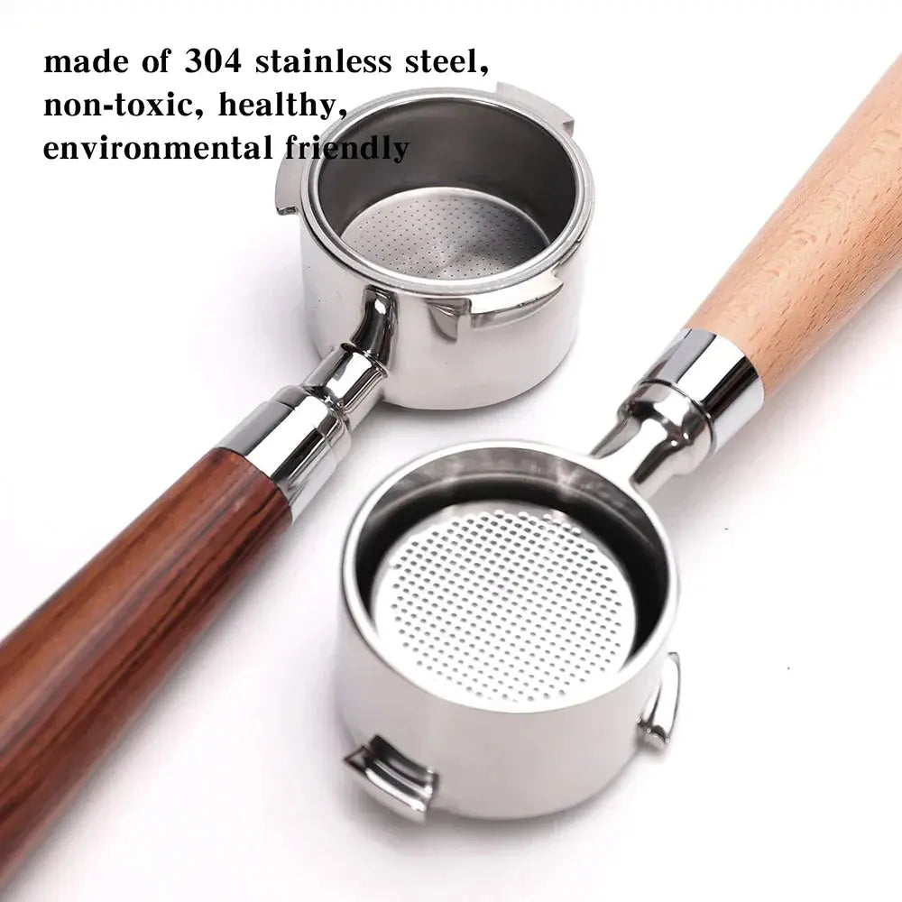 DecorBites™ Coffee Bottomless Portafilter Handle Barista Tools Decorbites
