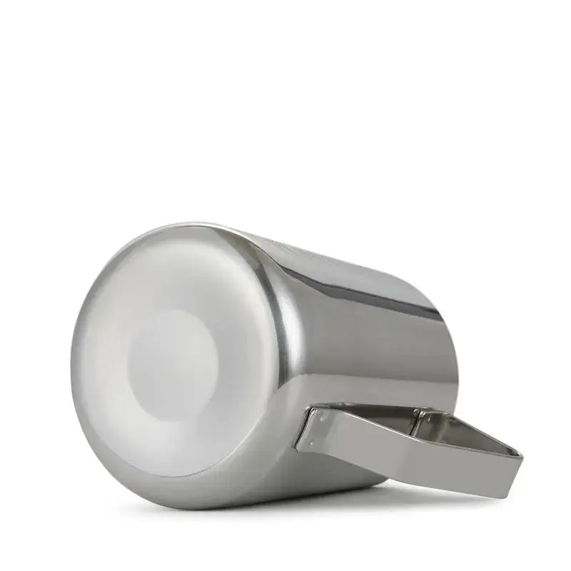 DecorBites™ Frothing Cup: Stainless Steel Measuring Pitcher for Latte Art Decorbites