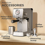 Espresso Coffee Machine w/ Milk Frother, KF1000X Kaffe Products
