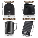Espresso Starter Kit (Knock Box, Coffee Scale, Tamper Mat, Milk Pitcher), KF1190 Kaffe Products