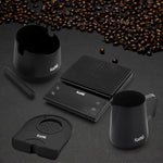 Espresso Starter Kit (Knock Box, Coffee Scale, Tamper Mat, Milk Pitcher), KF1190 Kaffe Products