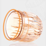 Flame Crystal Cut Glass Coffee Cup Lastaforest