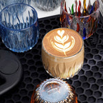 Flame Crystal Cut Glass Coffee Cup Lastaforest