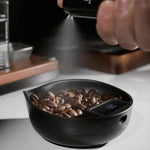 Electronic Walnut Coffee Scale With Leaf Shade Lastaforest