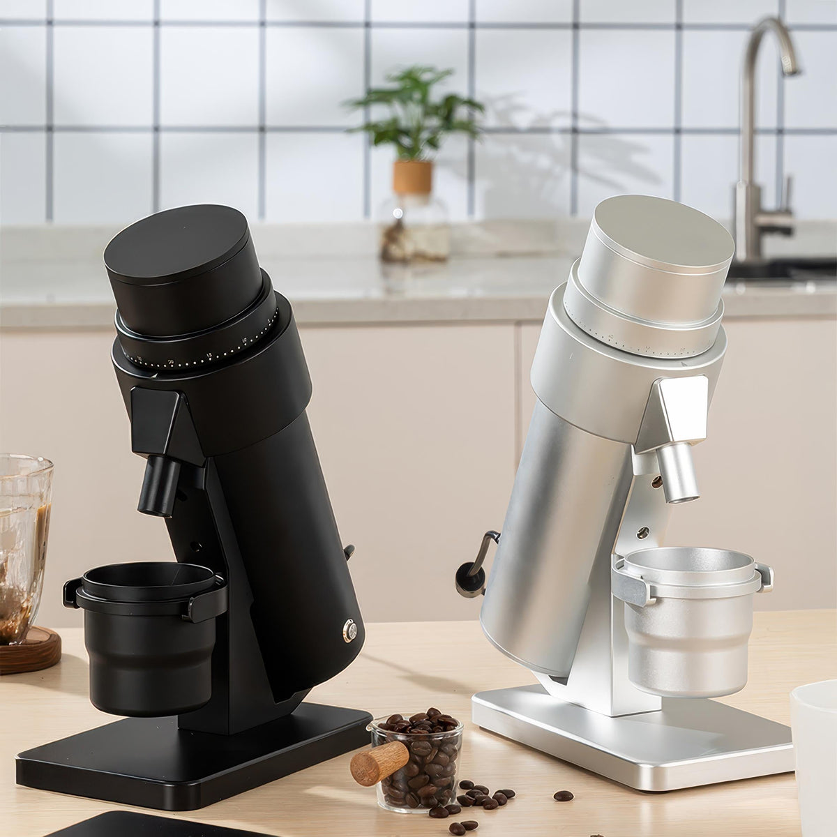 STARSEEKER Explorer Edge+ Electric Coffee Grinder — 63mm Titanium Burr Lastaforest