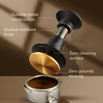 Titanium Spring-Loaded Espresso Tamper Lastaforest