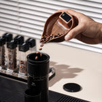 Electronic Walnut Coffee Scale With Leaf Shade Lastaforest
