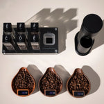 Electronic Walnut Coffee Scale With Leaf Shade Lastaforest