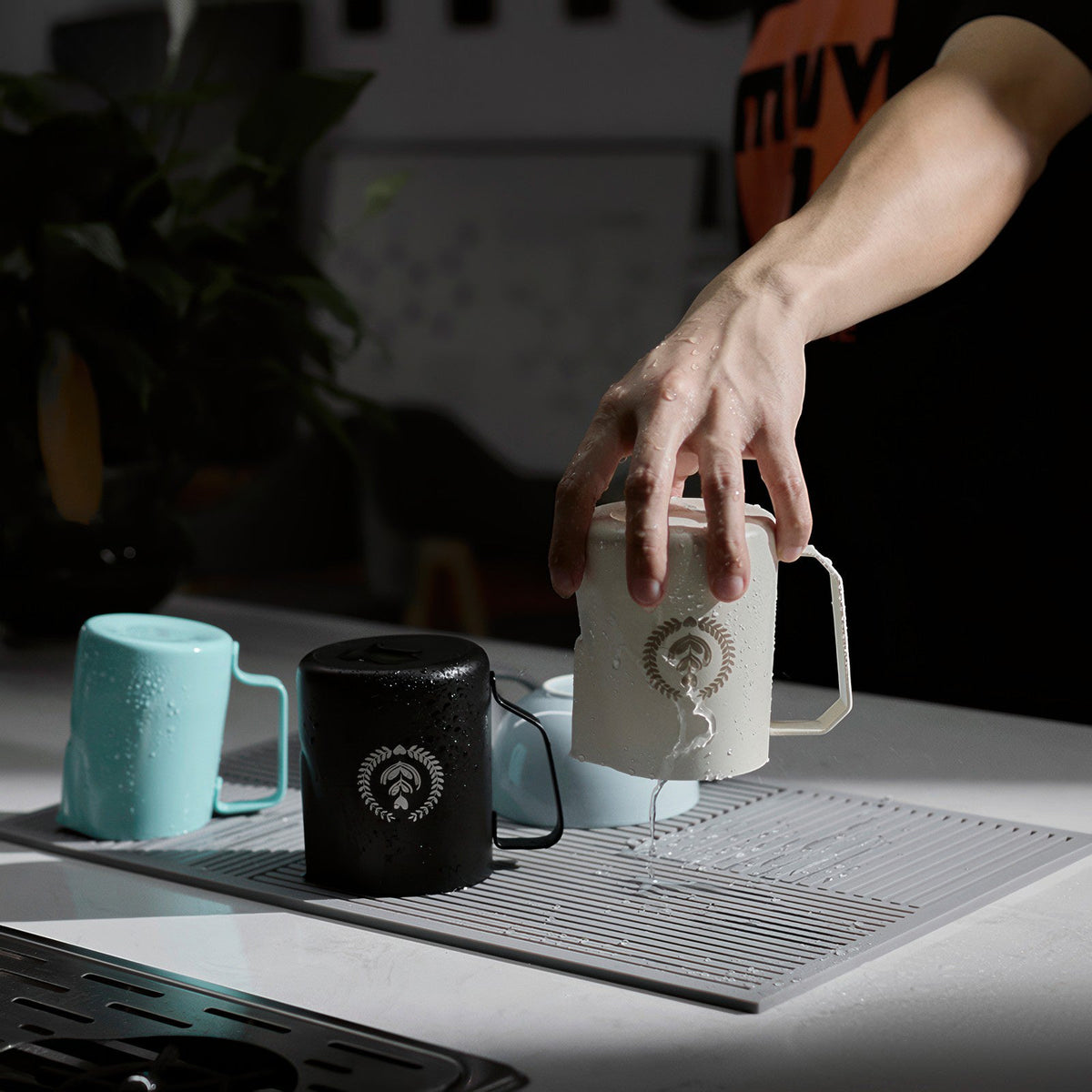 Silicone Coffee Station Mat Non-Slip Heat Lastaforest