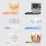 Flame Crystal Cut Glass Coffee Cup Lastaforest