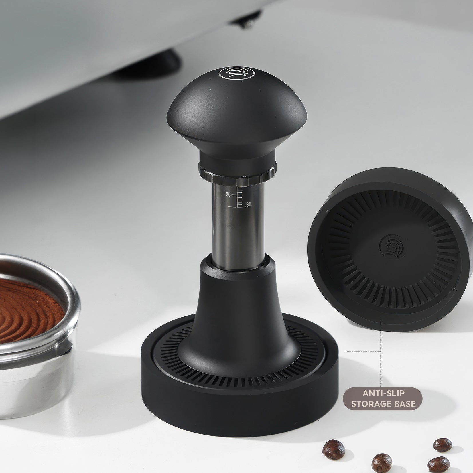 Titanium Spring-Loaded Espresso Tamper Lastaforest
