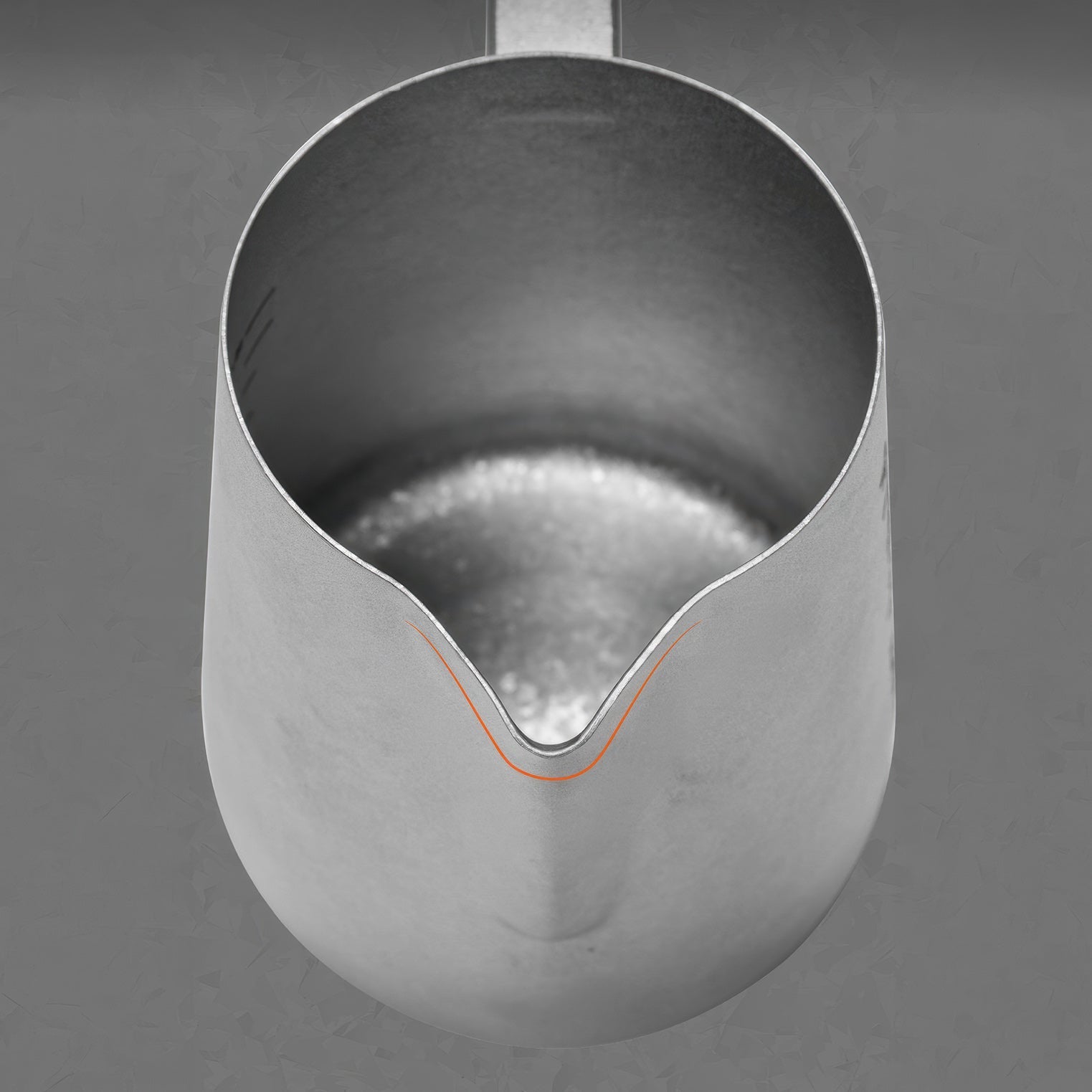 Aurora Crystal Titanium Latte Pitcher Lastaforest