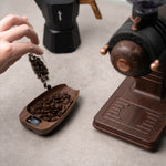 Walnut Wood Coffee Scale for Espresso Lastaforest