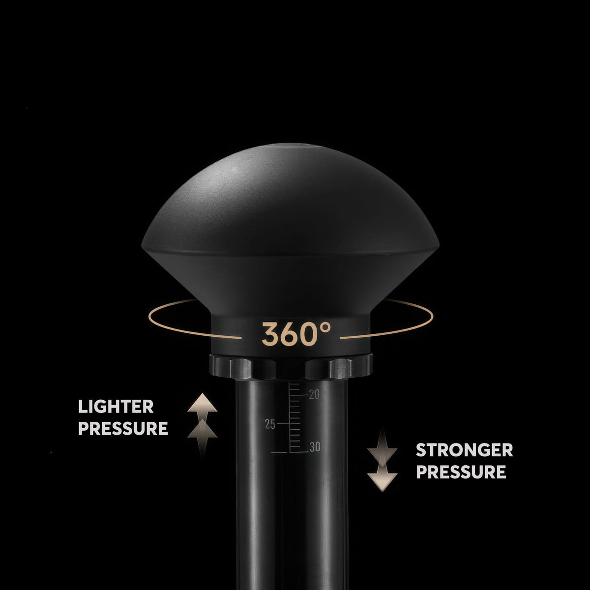 Titanium Spring-Loaded Espresso Tamper Lastaforest