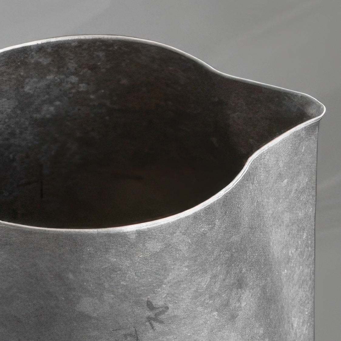 Aurora Crystal Titanium Latte Pitcher Lastaforest