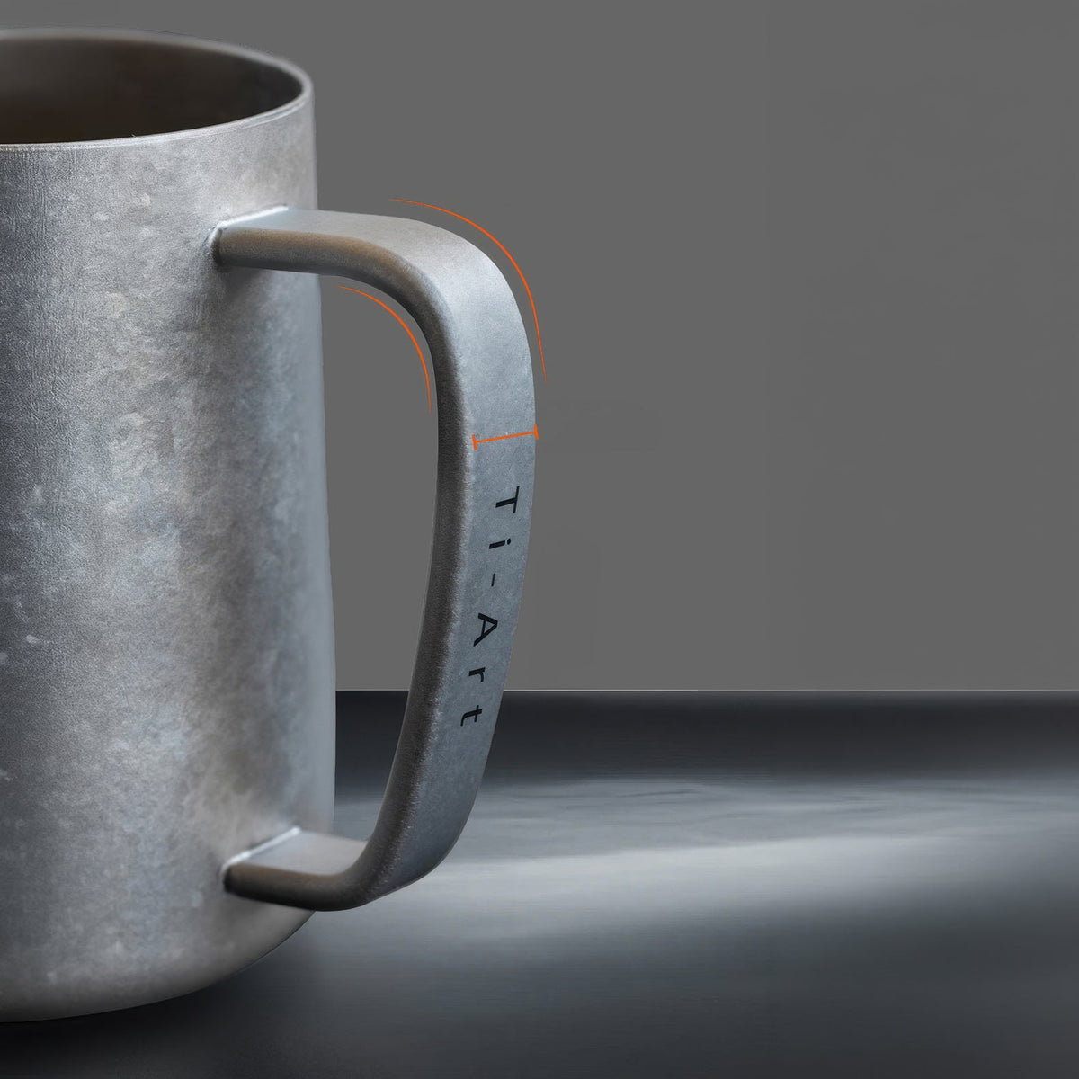 Aurora Crystal Titanium Latte Pitcher Lastaforest
