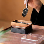Solid Wood Electronic Scale for Tea and Coffee Lastaforest