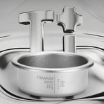 Pure Titanium Espresso Basket Lastaforest