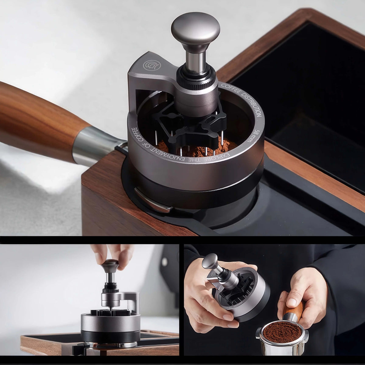 Professional Barista Espresso Kit with Carrying Case Lastaforest