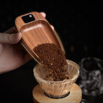 Walnut Wood Coffee Scale for Espresso Lastaforest