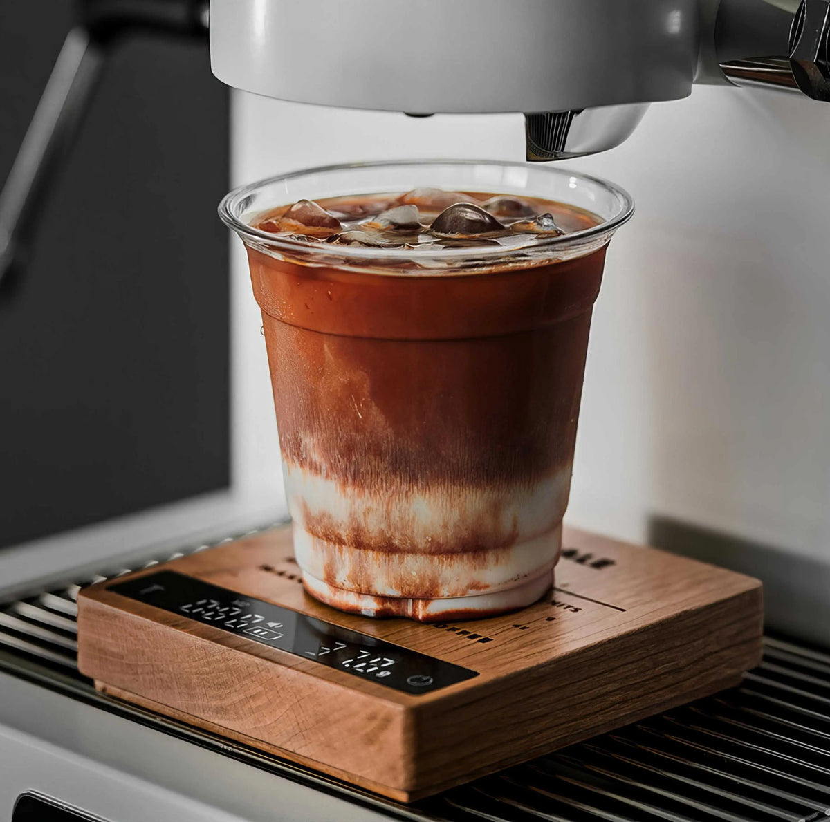 High Precision Wooden Coffee Scale with Touch Sensor Lastaforest