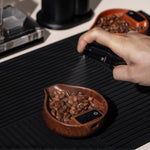 Electronic Walnut Coffee Scale With Leaf Shade Lastaforest