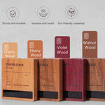 High Precision Wooden Coffee Scale with Touch Sensor Lastaforest
