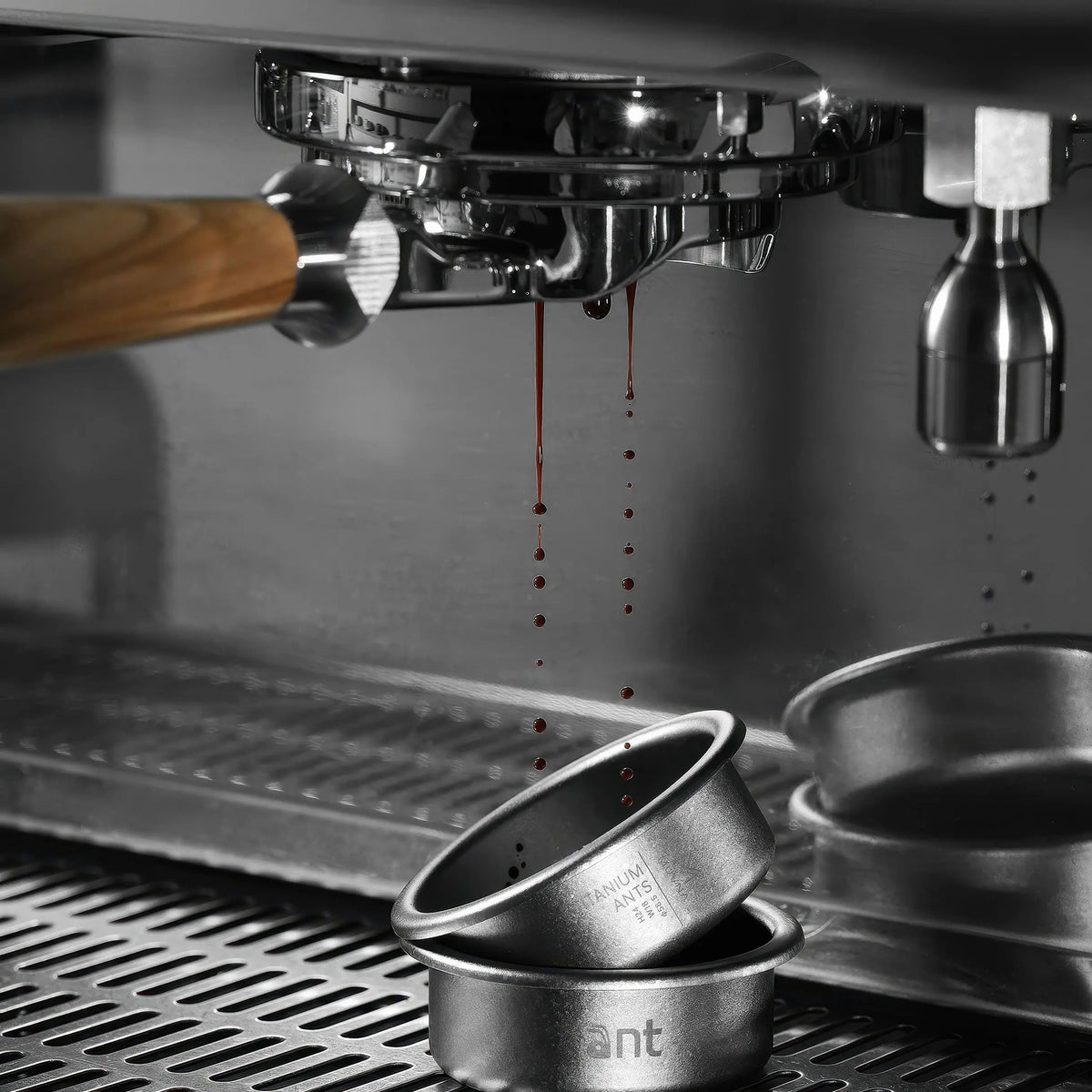 Pure Titanium Espresso Basket Lastaforest