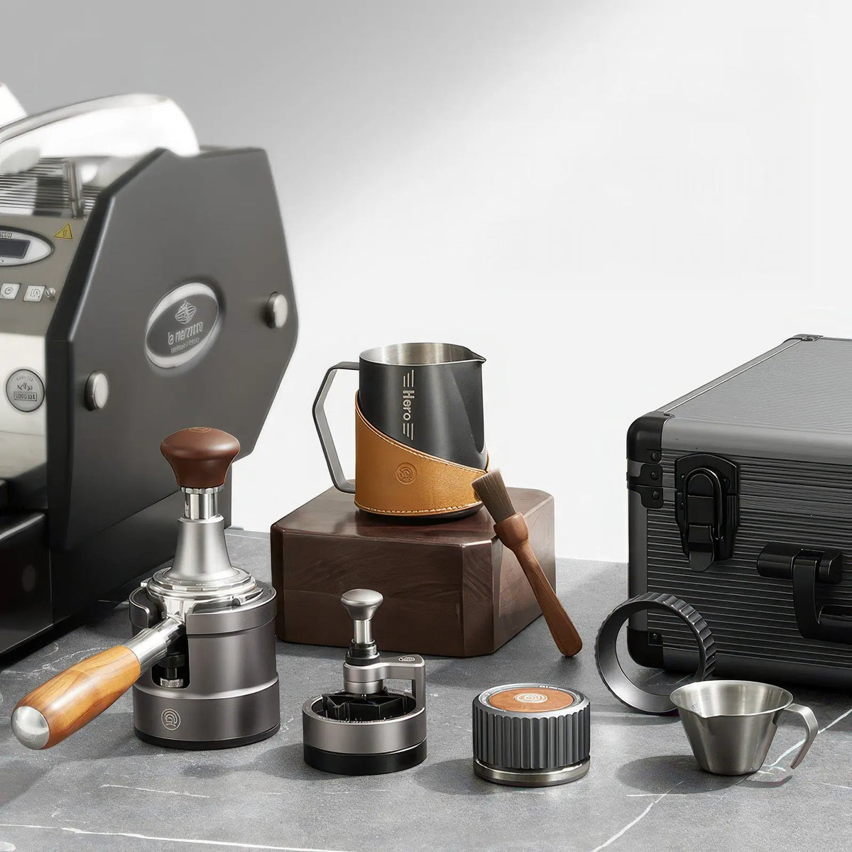 Professional Barista Espresso Kit with Carrying Case Lastaforest