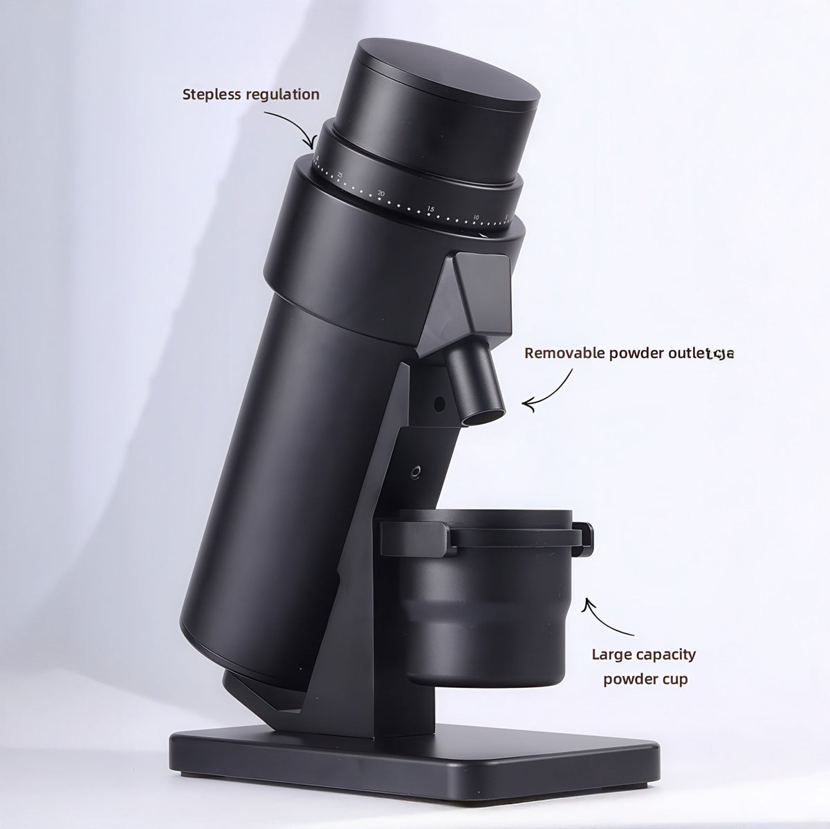 STARSEEKER Explorer Edge+ Electric Coffee Grinder — 63mm Titanium Burr Lastaforest