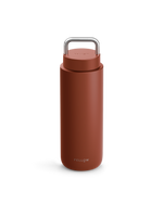 Sienna Fellow Carter Carry Travel Mug with metal handle, on a white background.