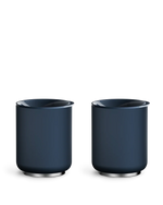 Two Fellow Picnic Tumbler Sets in Stone Blue on a plain, light background.
