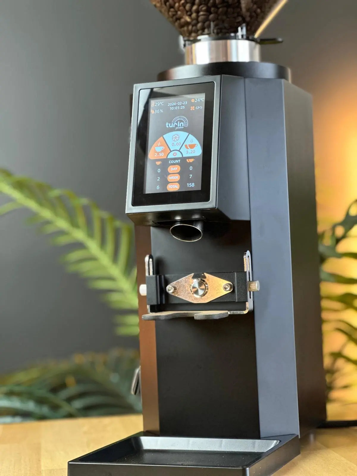 Turin ZF83 Commercial Espresso Grinder | 83mm Flat Burrs | High-Performance Café Grinder