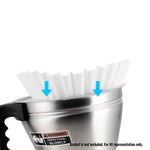 Paper Coffee Filters, Fits Batch Brewers - Size 13"x 5" (500 Count) Espresso Parts