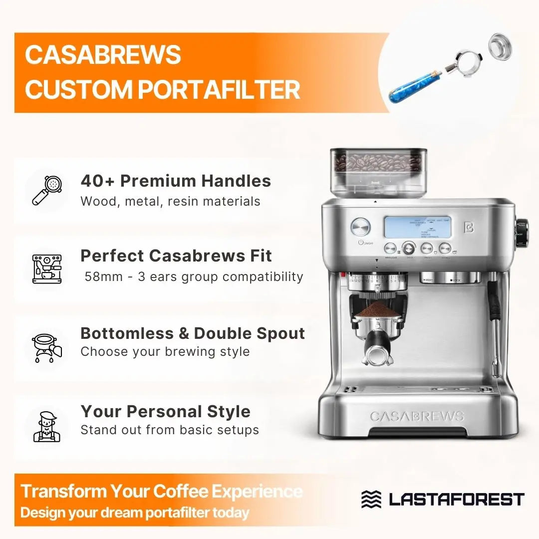 Custom Portafilter | Select from 40+ Handles Lastaforest