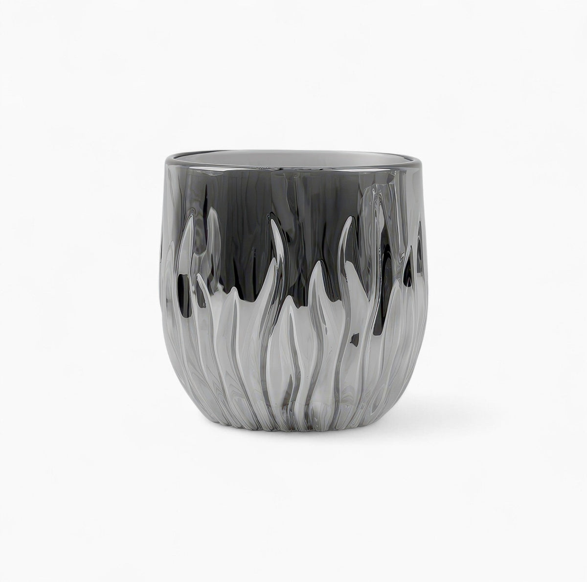Flame Crystal Cut Glass Coffee Cup Lastaforest