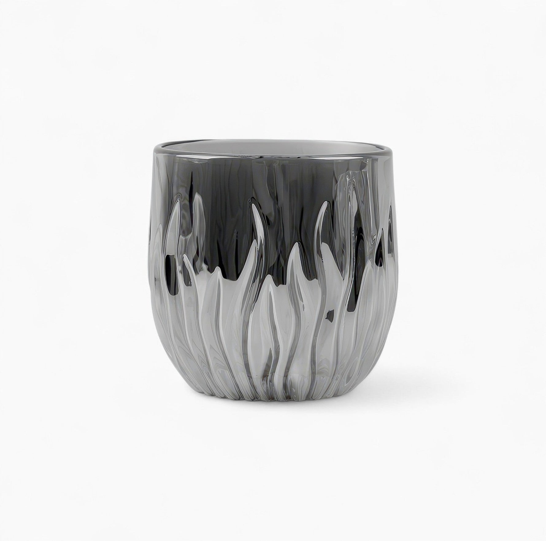 Flame Crystal Cut Glass Coffee Cup Lastaforest
