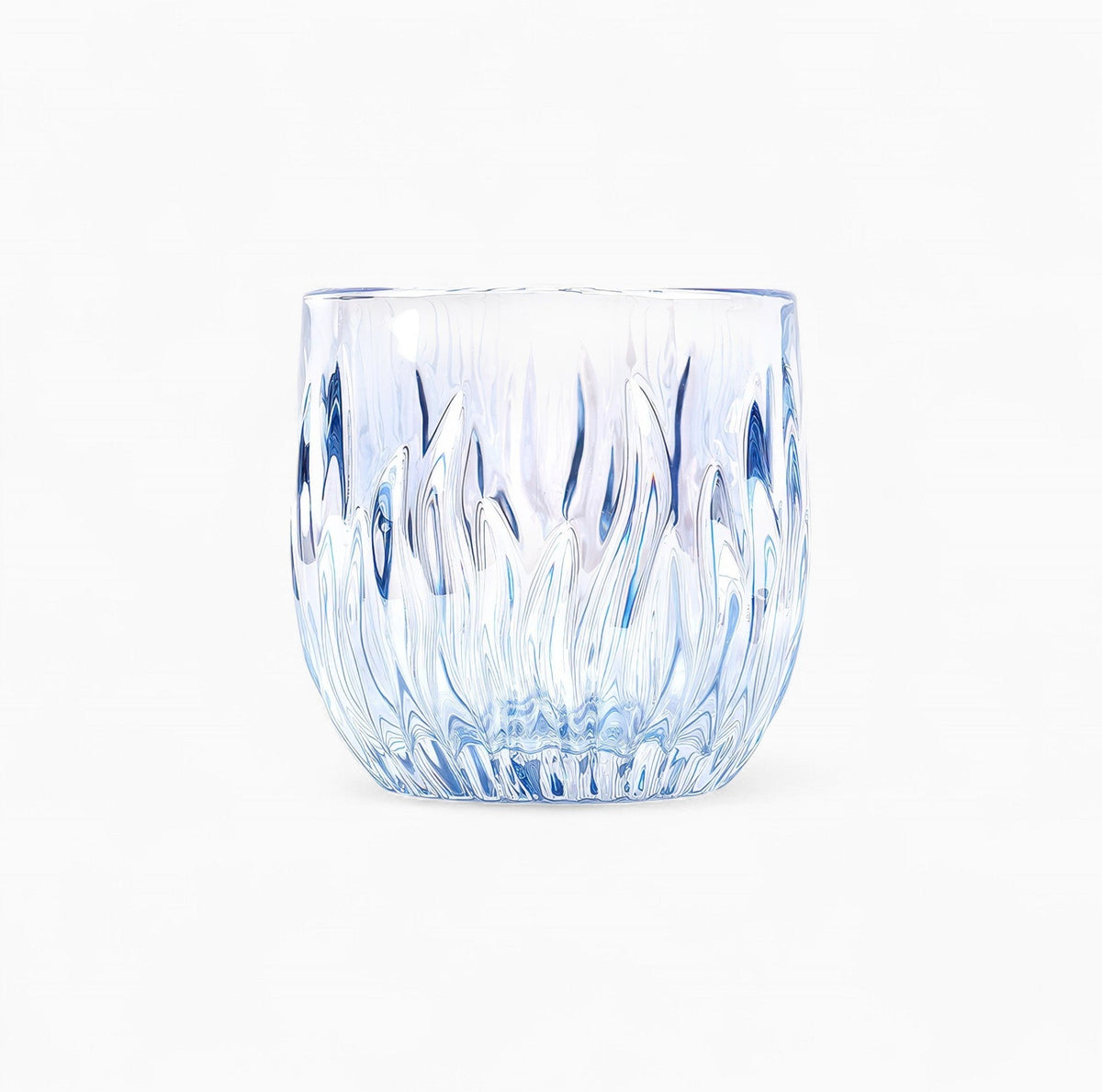 Flame Crystal Cut Glass Coffee Cup Lastaforest